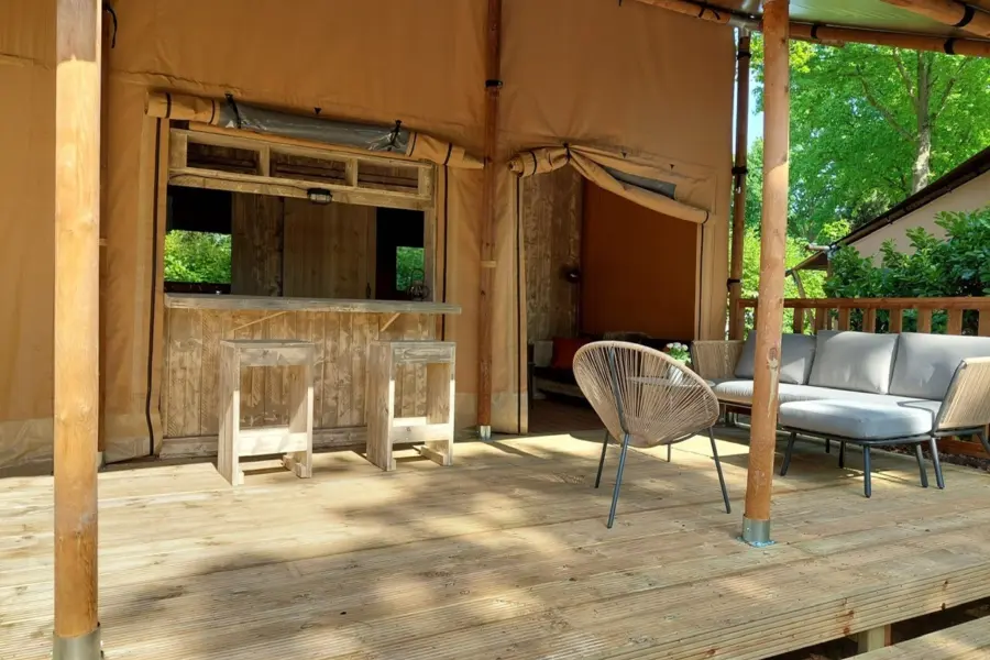 Veranda Hooglanderlodge