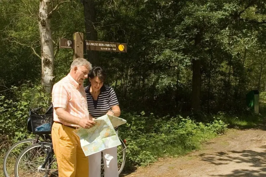 Kaartlezen fietsroute