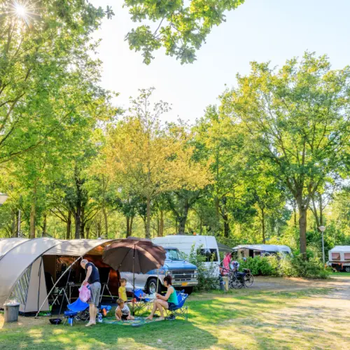 Kamperen bij ullingse bergen