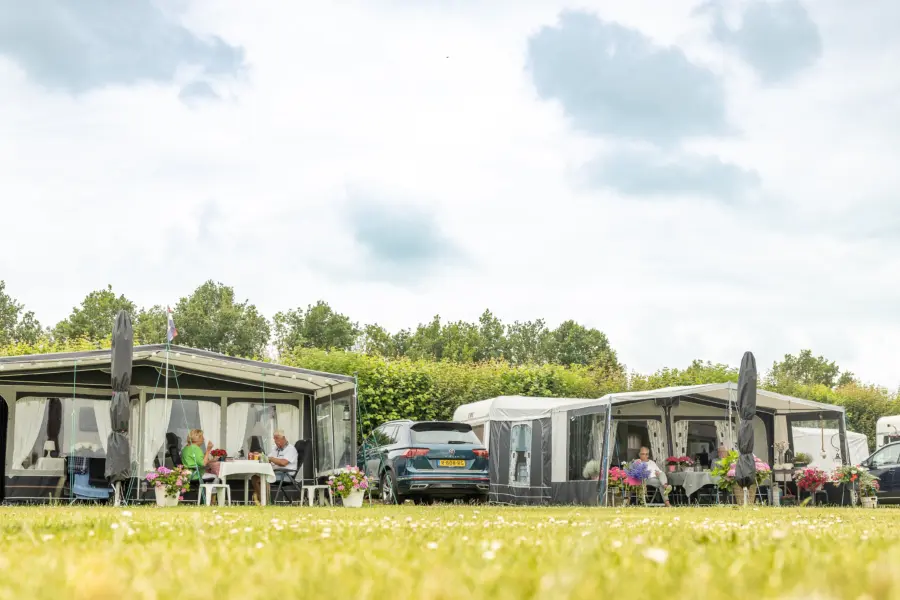 Kampeerplaats voor comfortplaats