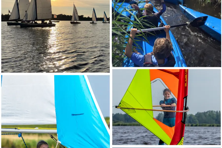 Leer zeilen of windsurfen deze meivakantie