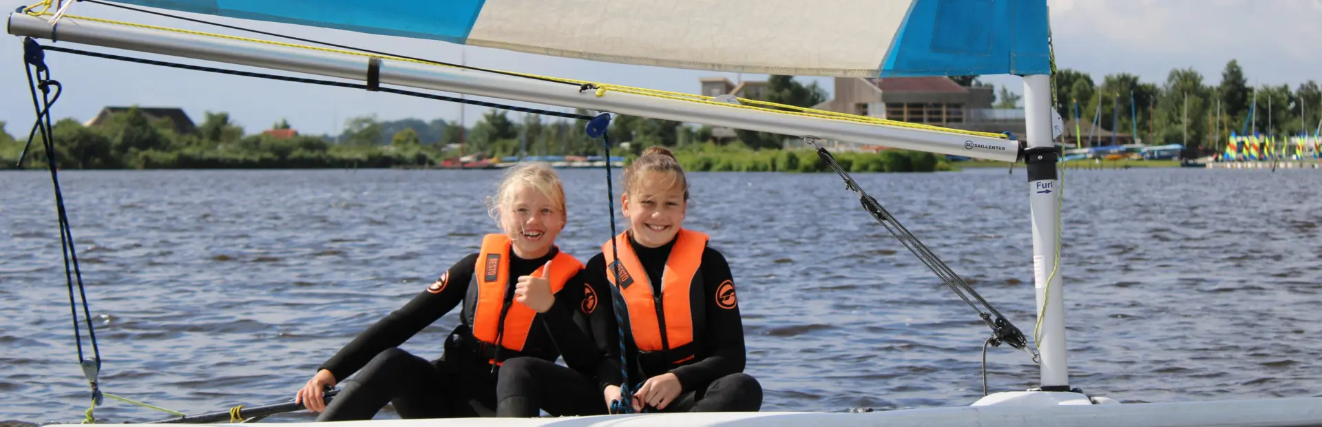 Watersportcamping Friesland varen