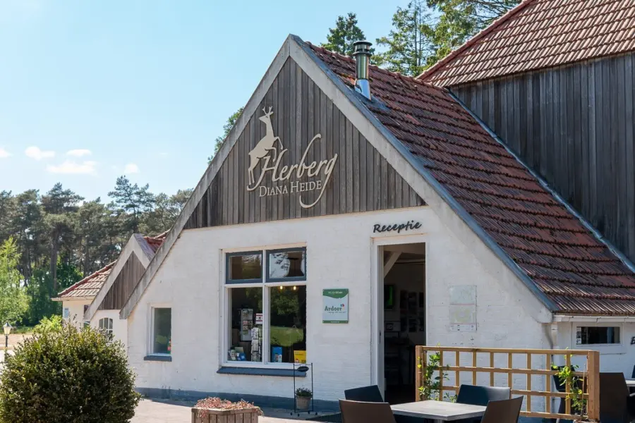 Terras voor receptie