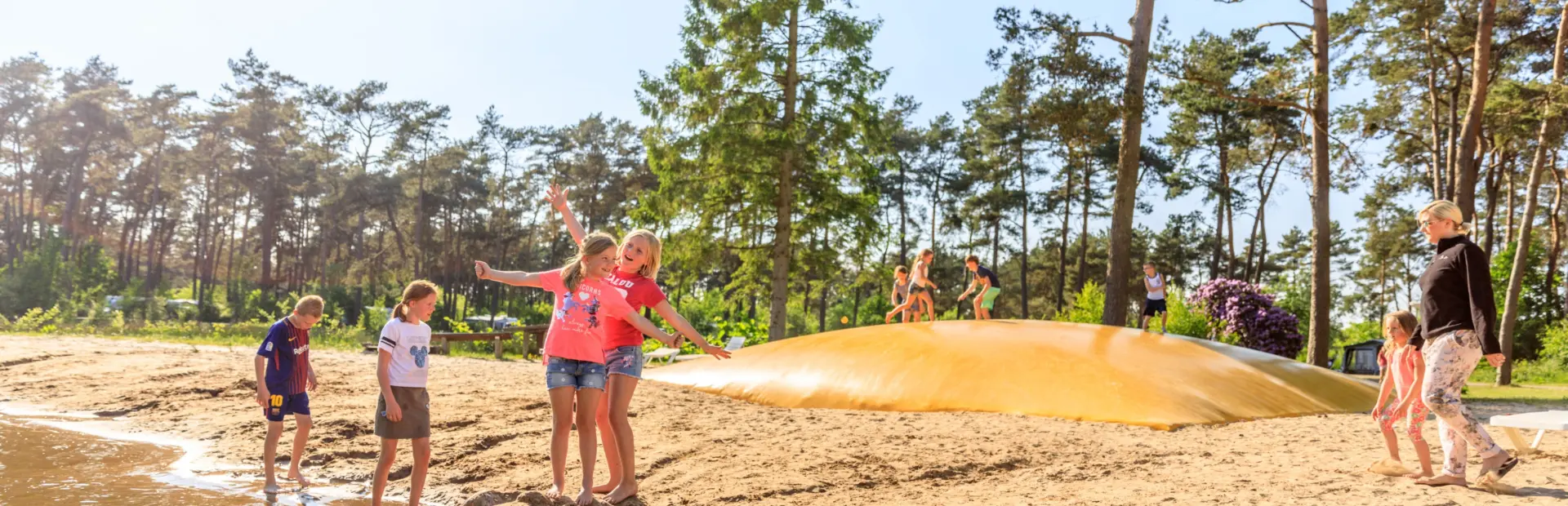 Familiecamping Drenthe met strandbad - Camping Diana Heide