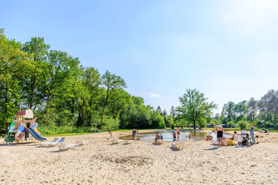 Strandbad overzicht Camping in Drenthe