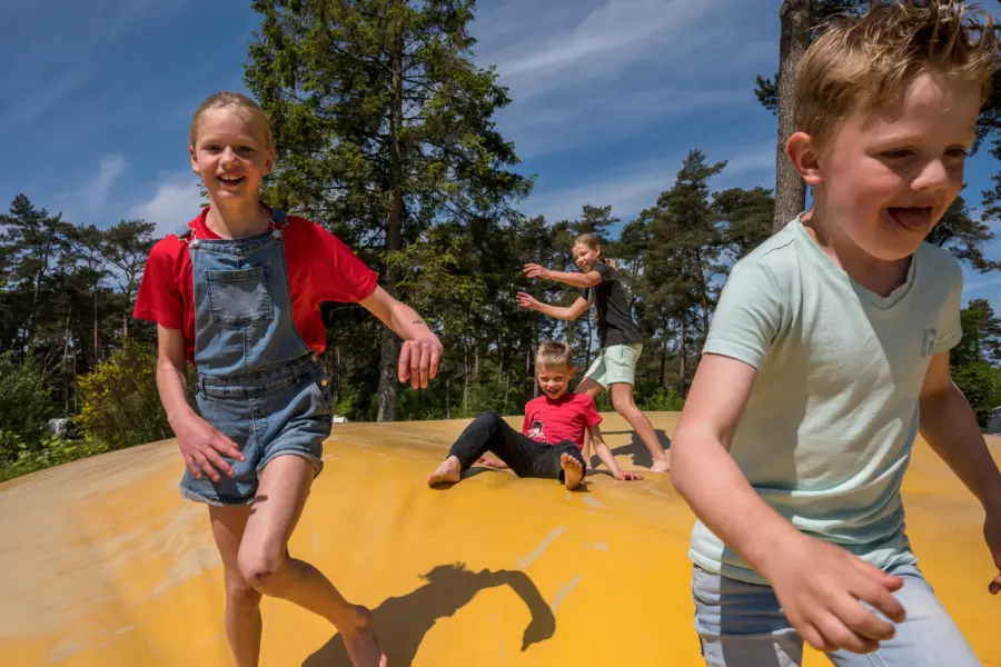 Airtrampoline Camping Diana Heide