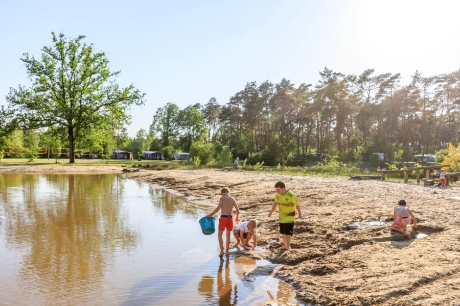 Camping Amen speelvijver - Familiecamping Drenthe