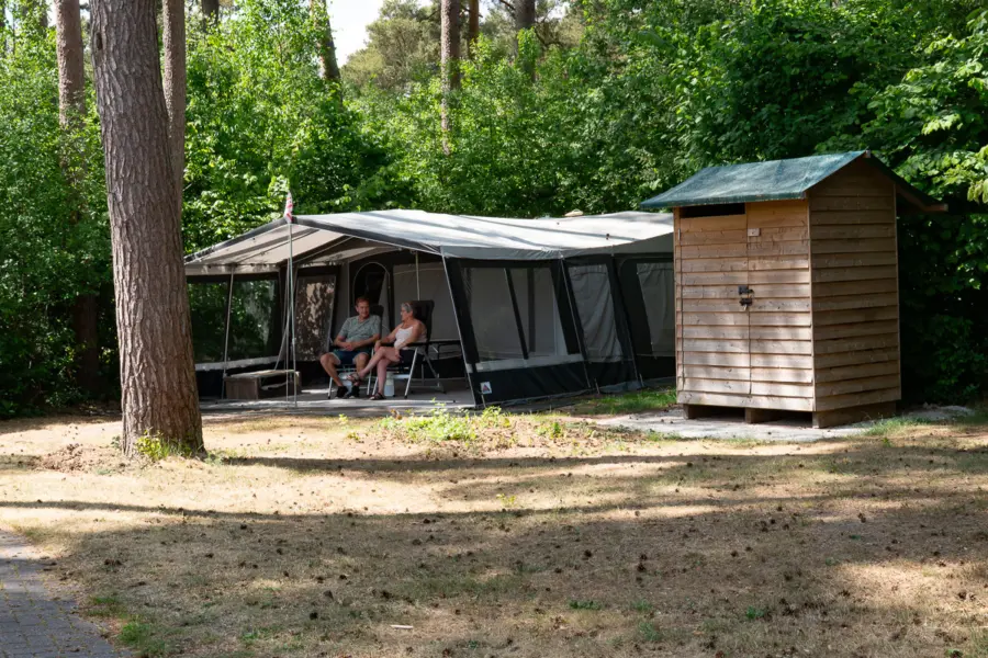 Comfortplaats met privé sanitair