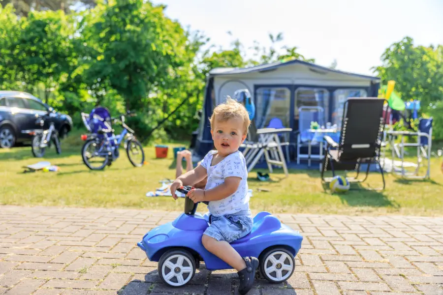 Camping vlak bij de Drentsche Aa - kamperen bij Diana Heide