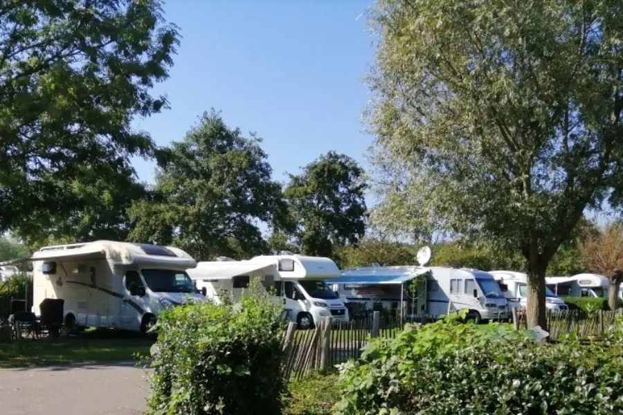 Camperplaatsen rij 7