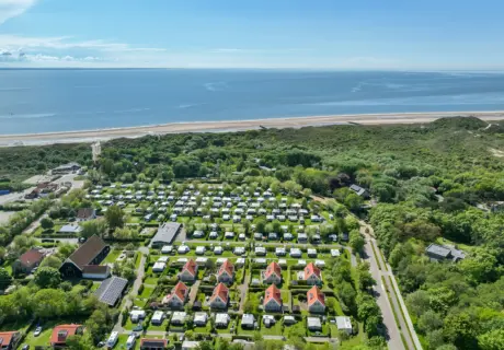 Camping duinoord Luchtfoto 1