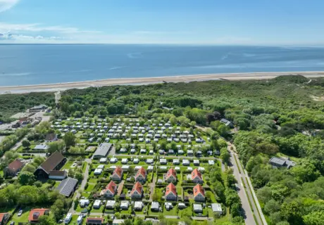 Camping duinoord Luchtfoto 1