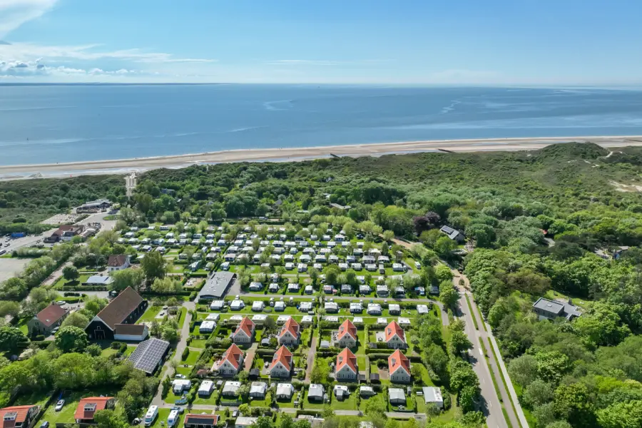 Camping duinoord Luchtfoto 1