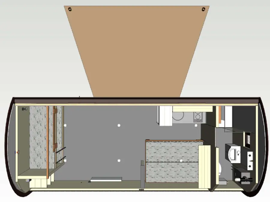 Luxe Woodlodge indeling