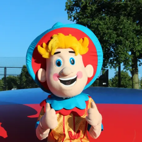 Giel animatie Camping Ginsterveld airtrampoline 1