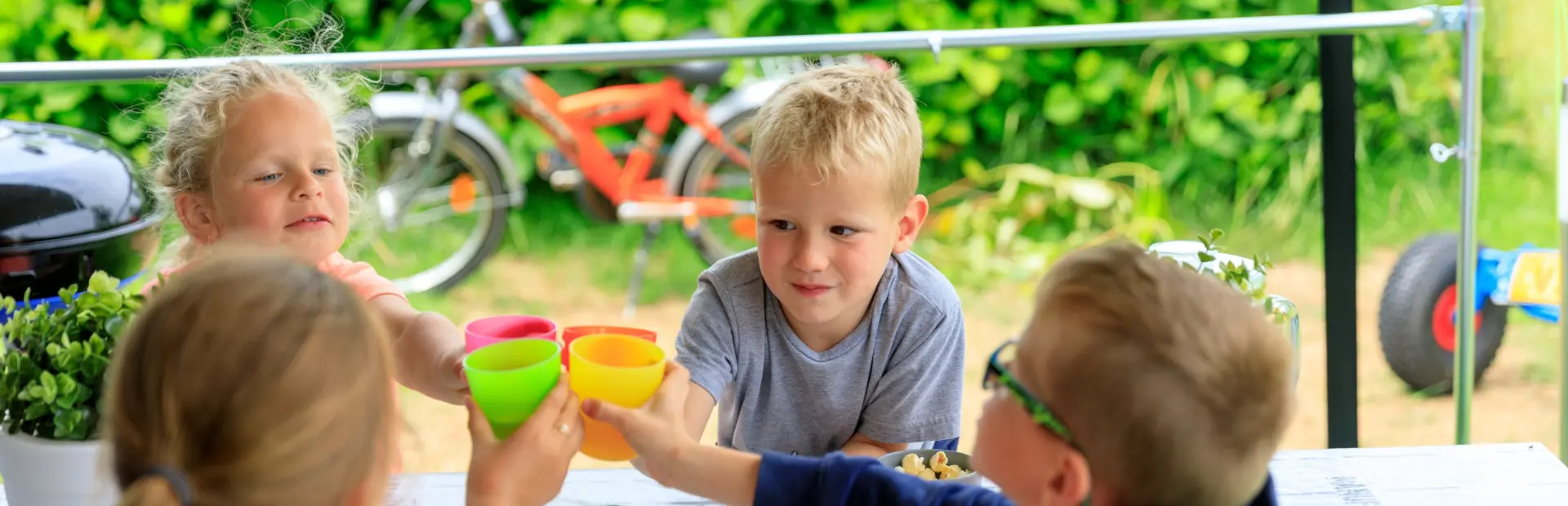Kindercamping in Burgh-Haamstede Camping Ginsterveld