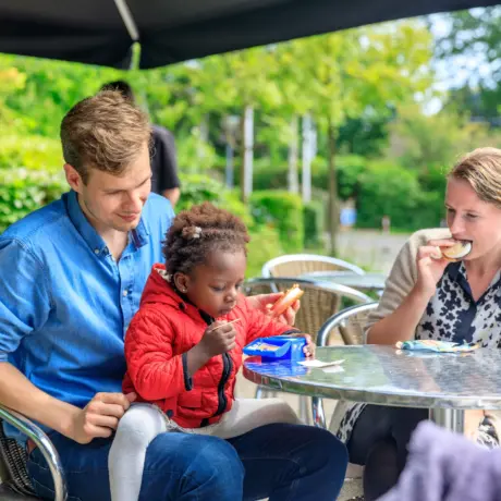 Horeca terras Camping Ginsterveld Bistro