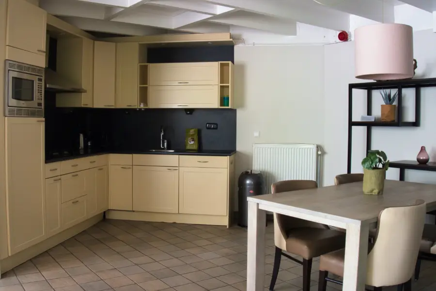 Camping De Haeghehorst-Ermelo-appartement-keuken
