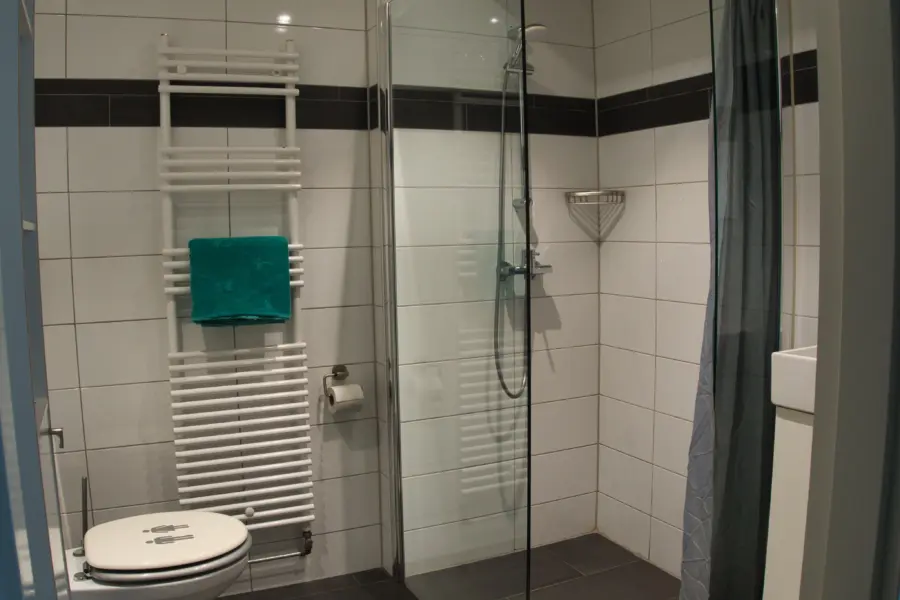 Camping De Haeghehorst-Ermelo-appartement-badkamer