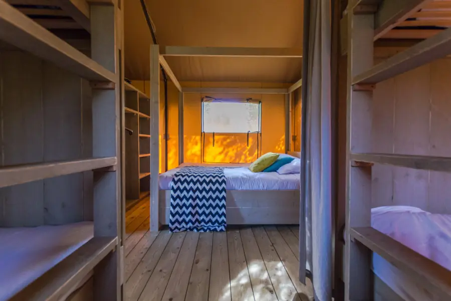 Outstanding safaritent Wood 5