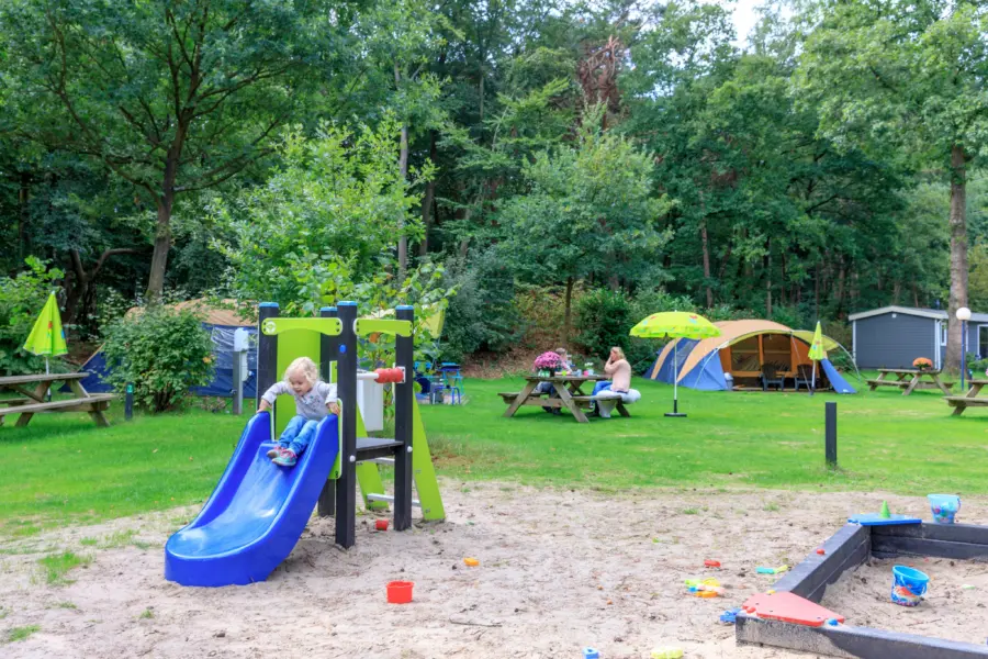 Glijbaan en kamperen 2018