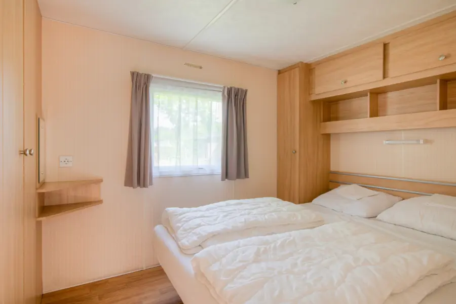Slaapkamer huurcaravan