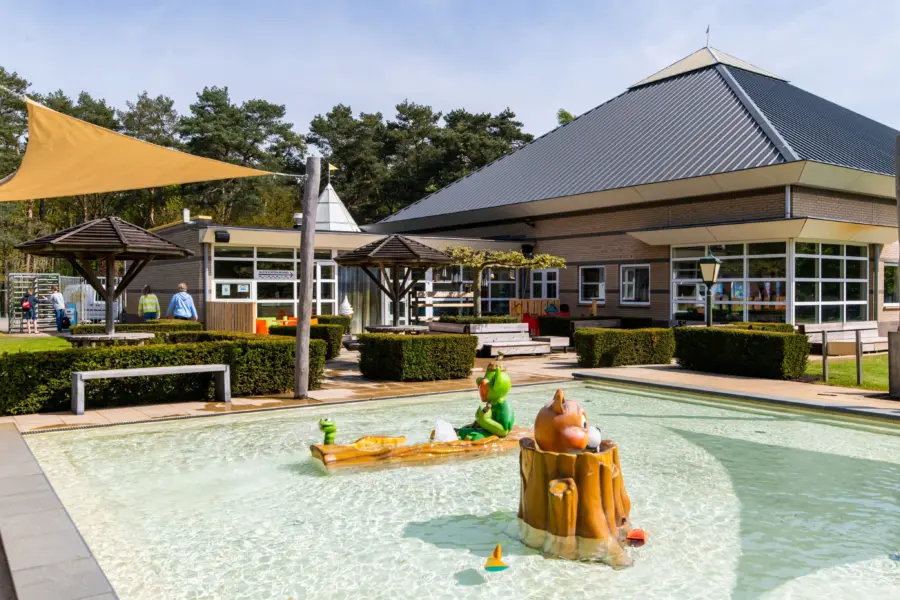 Buitenzwembad heldense bossen