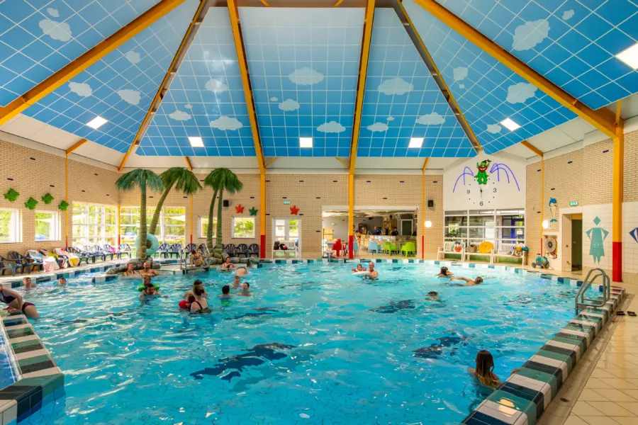 Zwembad overdekt heldense bossen