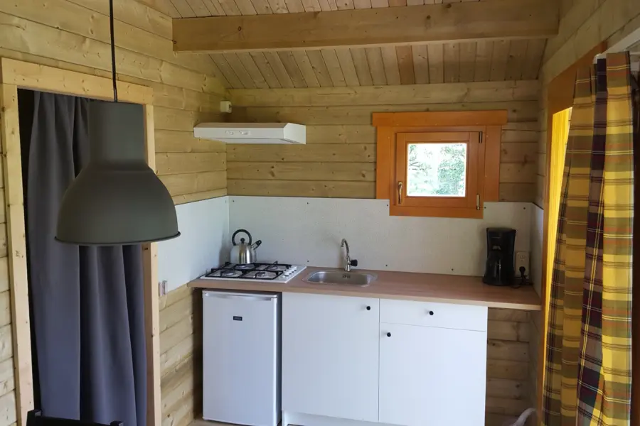 Holterberg trekkershut de luxe keuken