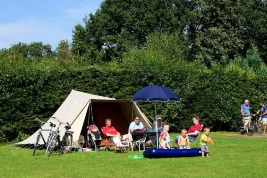 Tentkamperen camping de holterberg