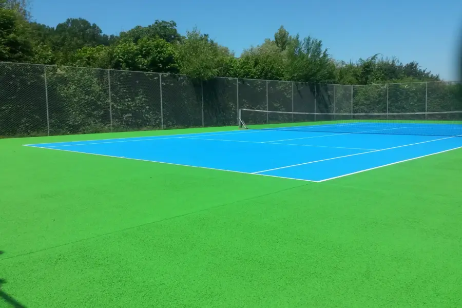 Tennisbaan juni 2018