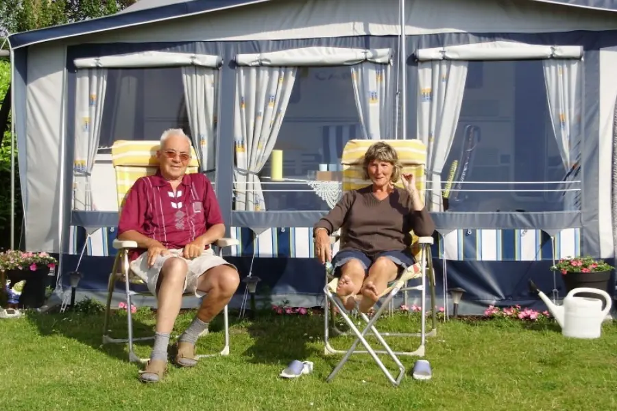 Henk en Sien in het zonnetje