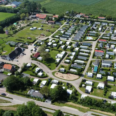 Luchtfoto van Camping De Meulinge