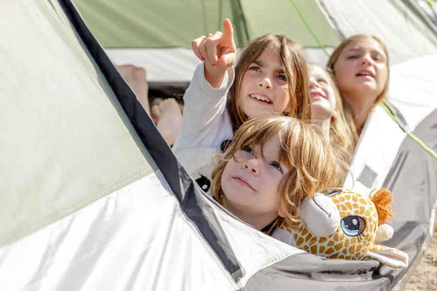 Kinderen tent