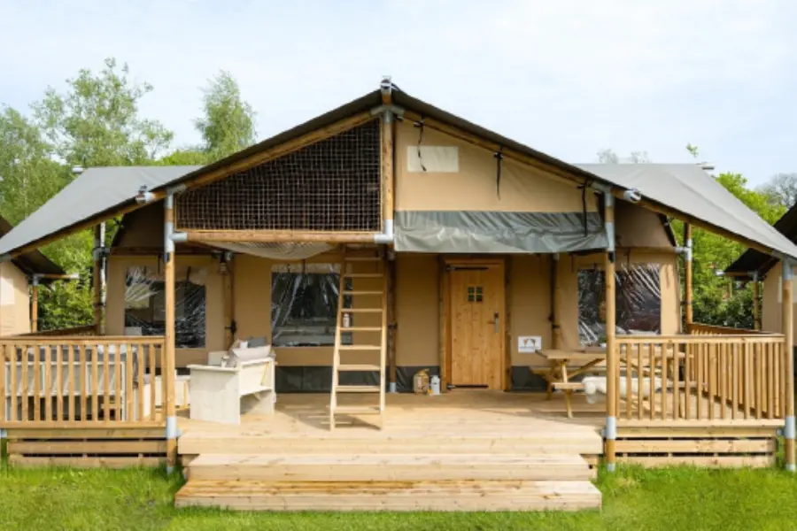 Safaritent huren renesse glamping Julianahoeve 2
