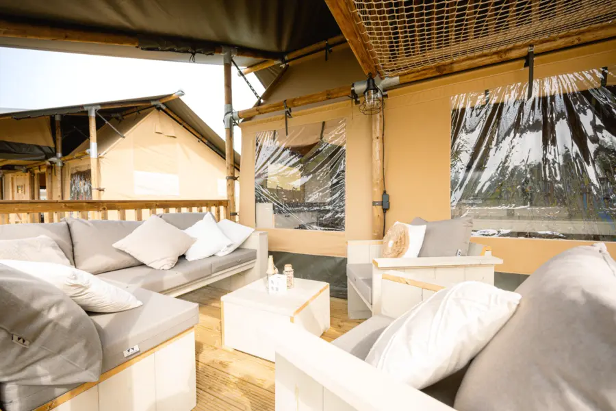 Safaritent huren renesse glamping Julianahoeve 4