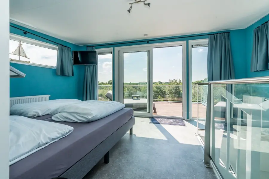 Zeelodge slaapkamer verdieping verkleind