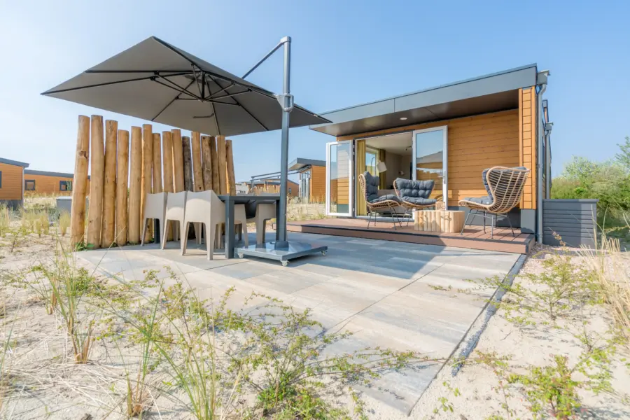 Zeepaard chalet terras 7