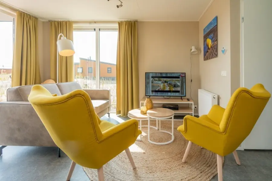 Zeepaard chalet living verkleind