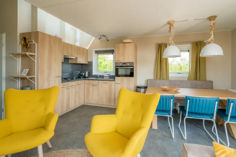 Zeepaard chalet living 3