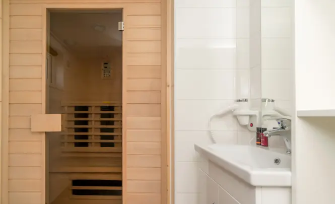 Zeester chalet sauna