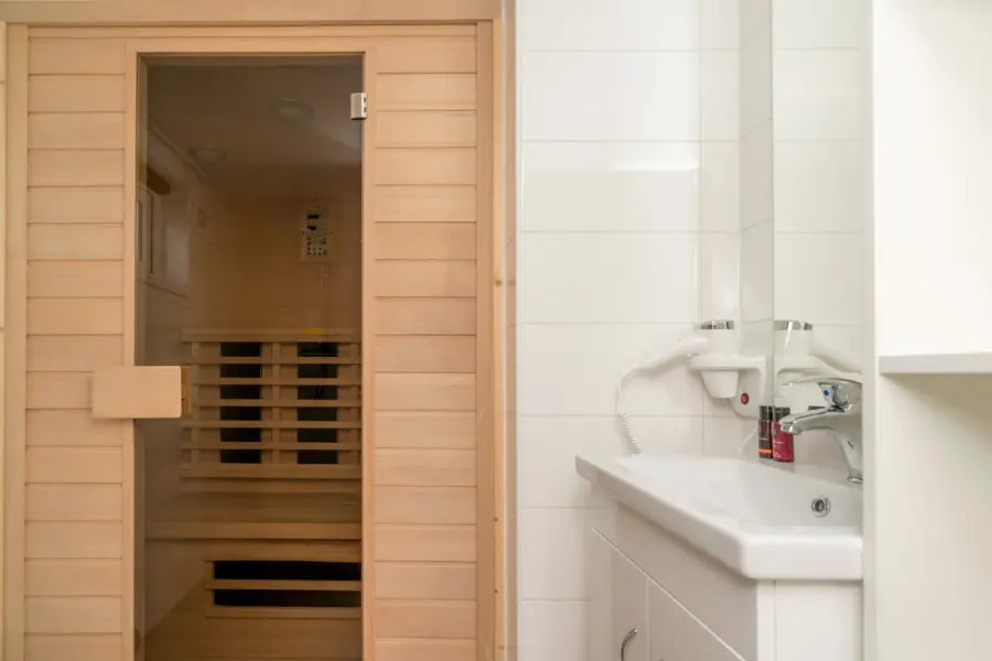 Zeester chalet sauna