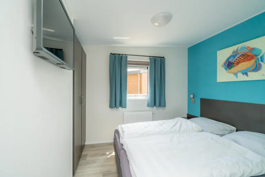 Zeester chalet slaapkamer