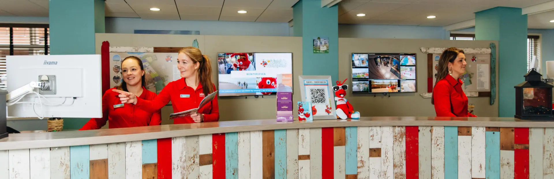 Parkinformatie - receptie