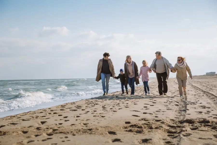 Uitwaaien aan zee in Renesse
