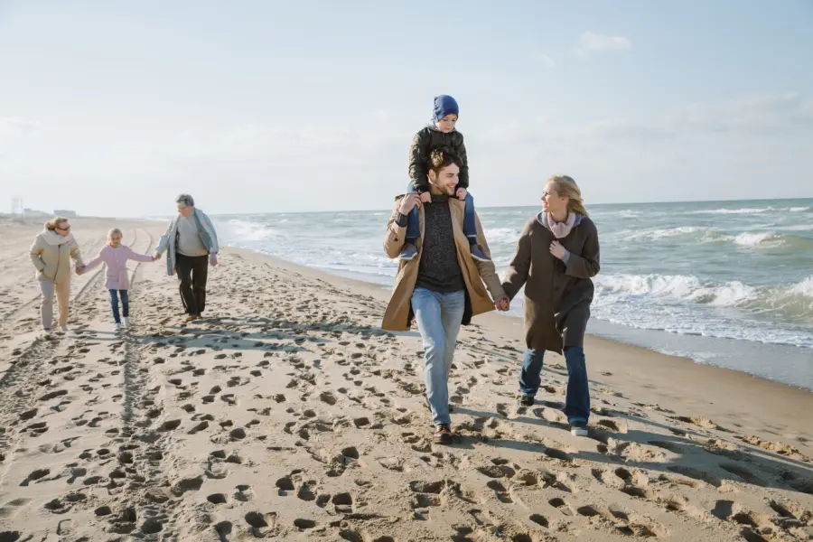 Uitwaaien aan zee in Renesse