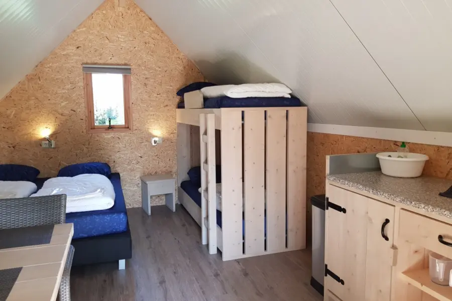 Trekkershut de bosuil slaapplaatsen