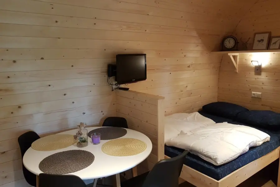 Woodlodge binnenkant