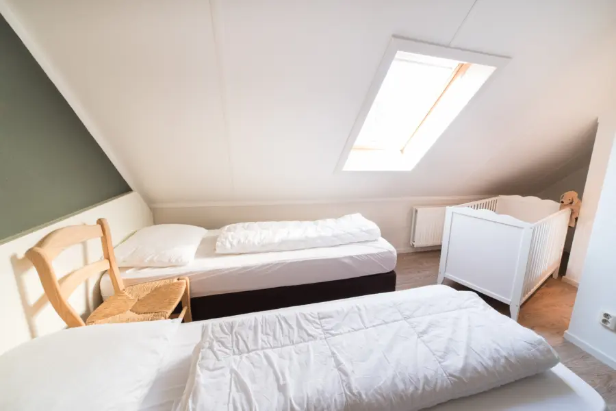 Kapshoeve slaapkamer Vakantiepark Kaps Tubbergen