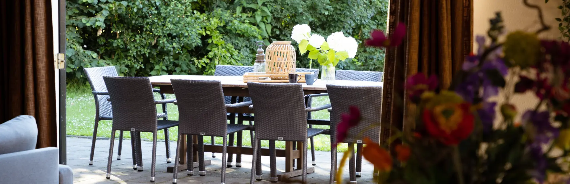 Groepsaccommodatie Kapshoeve terras